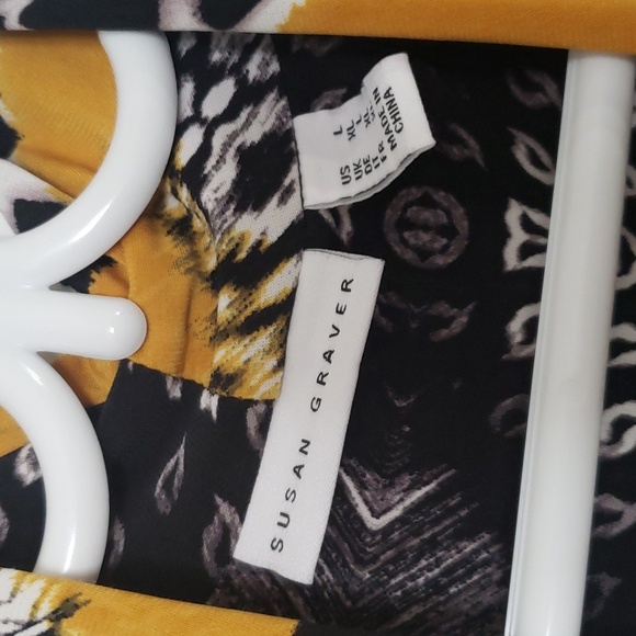 Susan Graver waterfall sleeveless cardigan - Picture 5 of 8